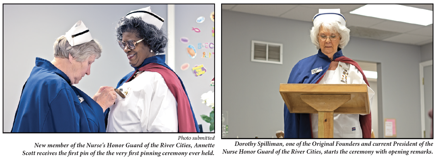 Nurse Honor Guard of the River Cities Holds First Pinning Ceremony