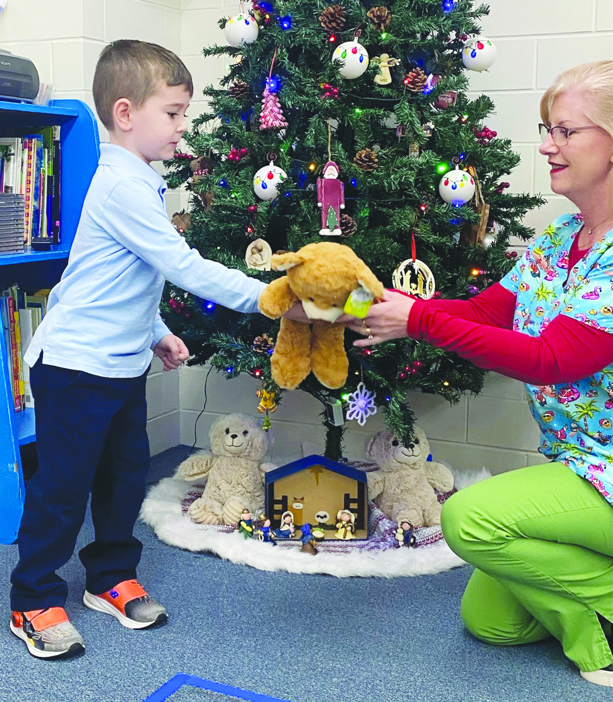 Cheerful Giving Holy Family Early Childhood Classrooms Bring Joy to Community