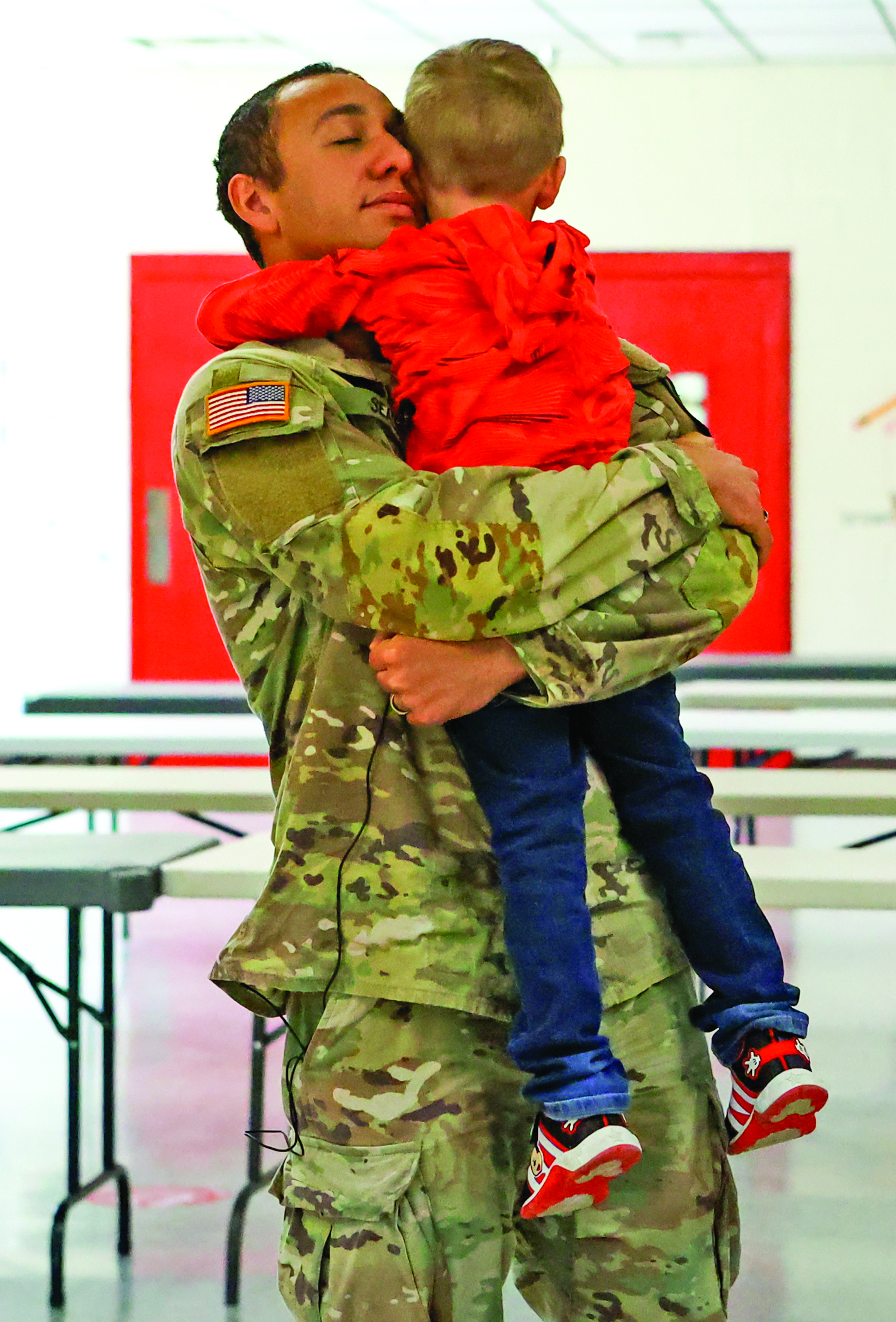 Reunited and It Feels So Good: Local Soldier Returns Home from Deployment